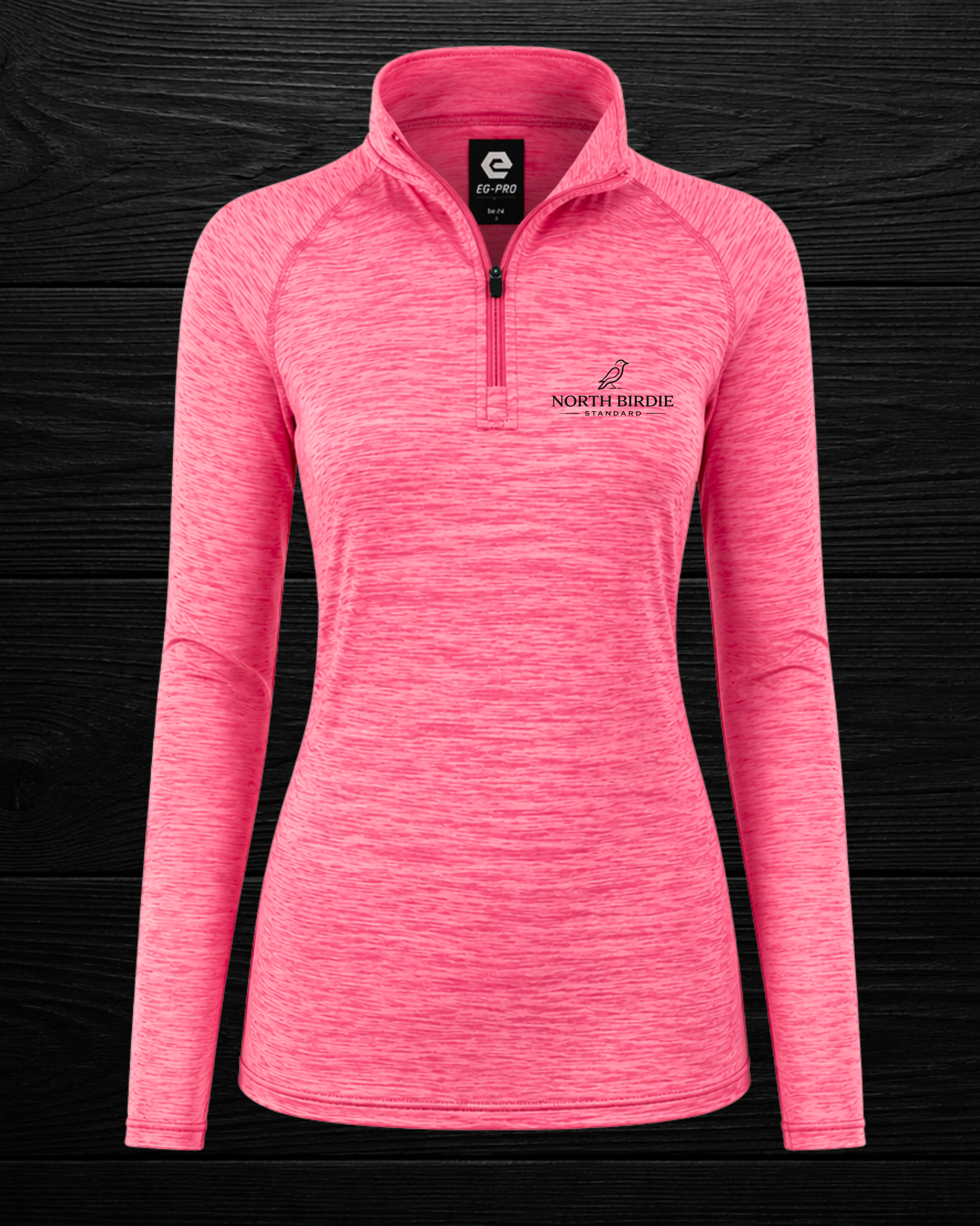 Long-Sleeve Quarter Zip Womens