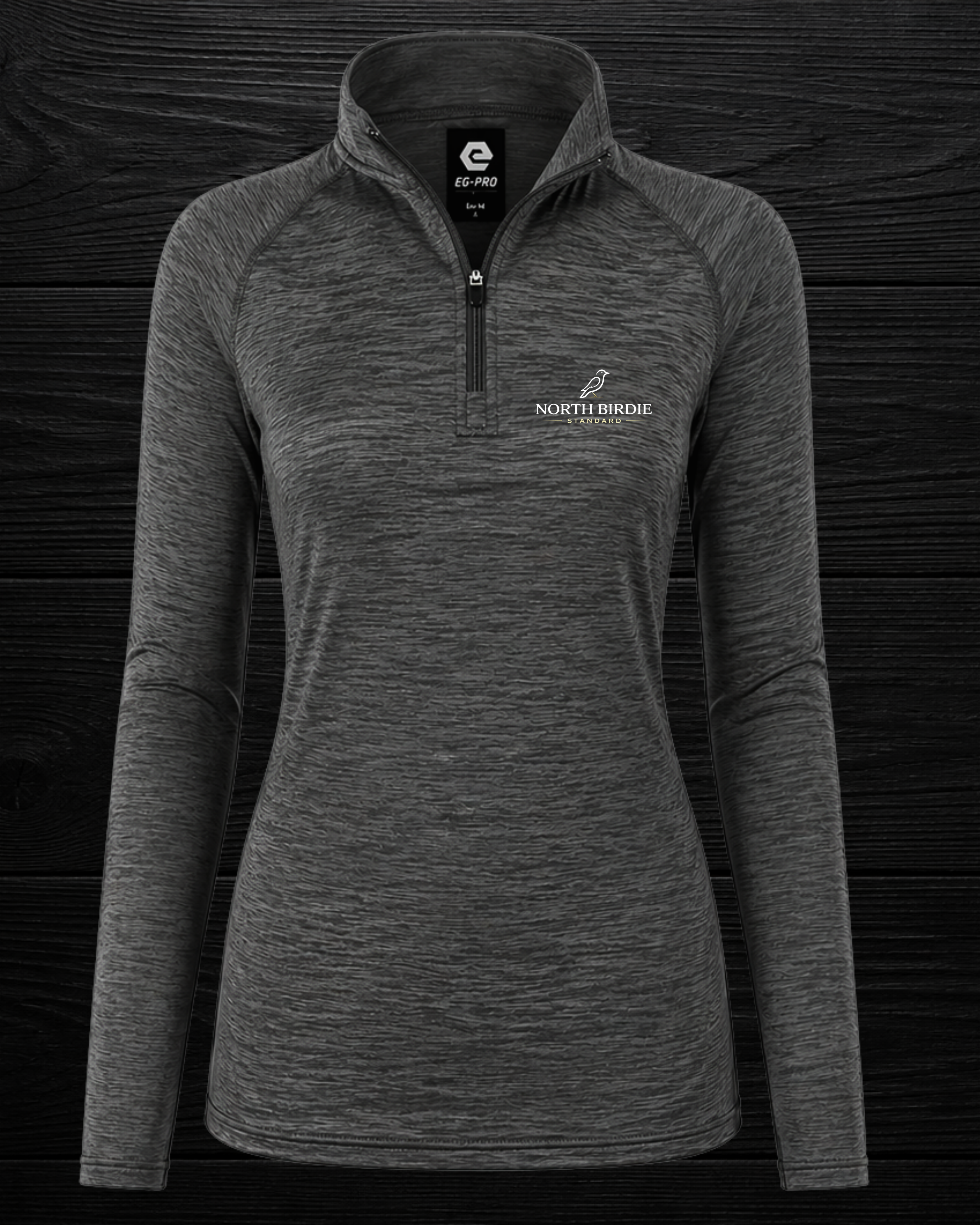 Long-Sleeve Quarter Zip Womens