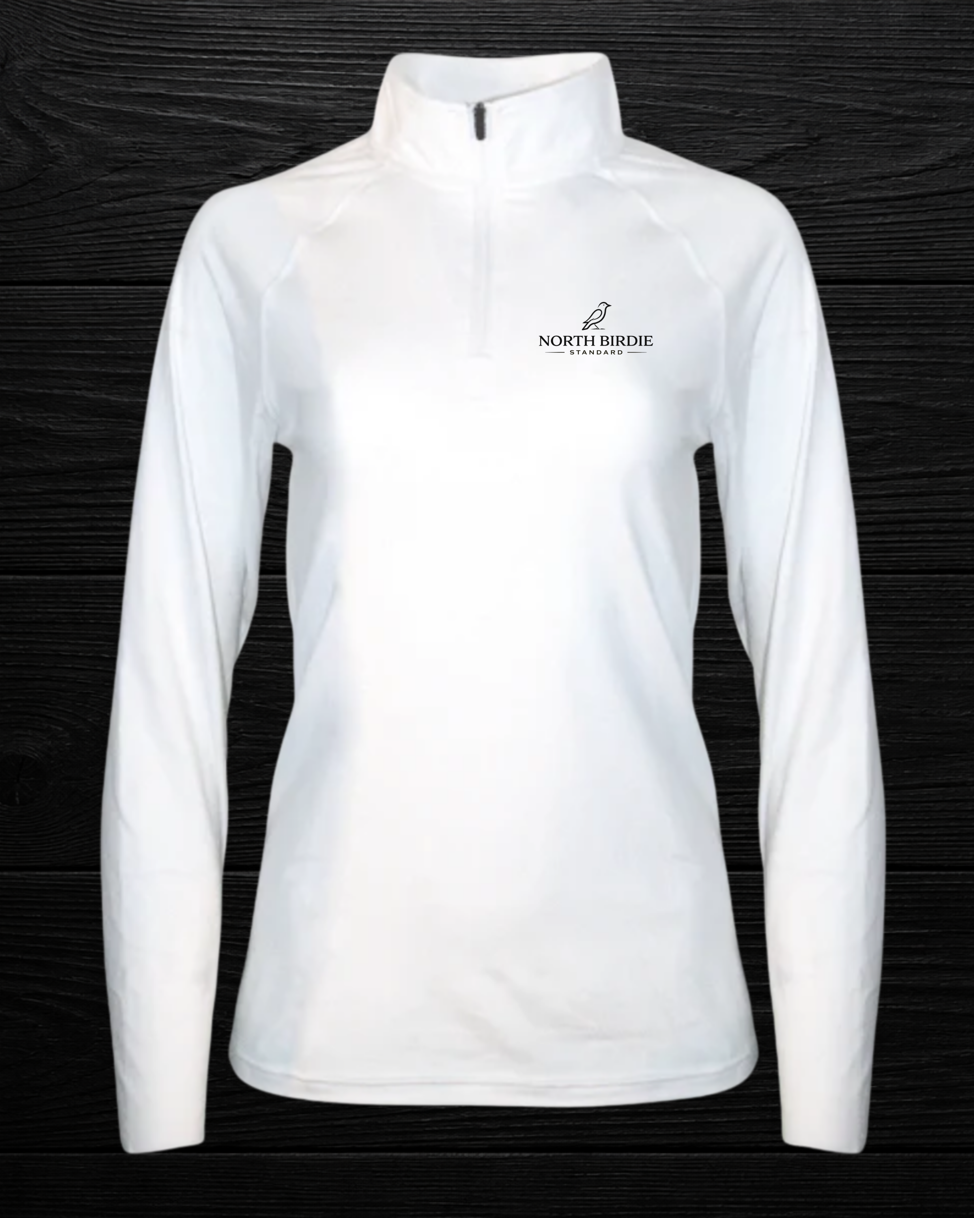 Long-Sleeve Quarter Zip Womens