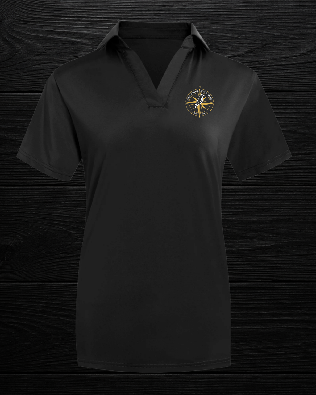Womens V-Neck Polo
