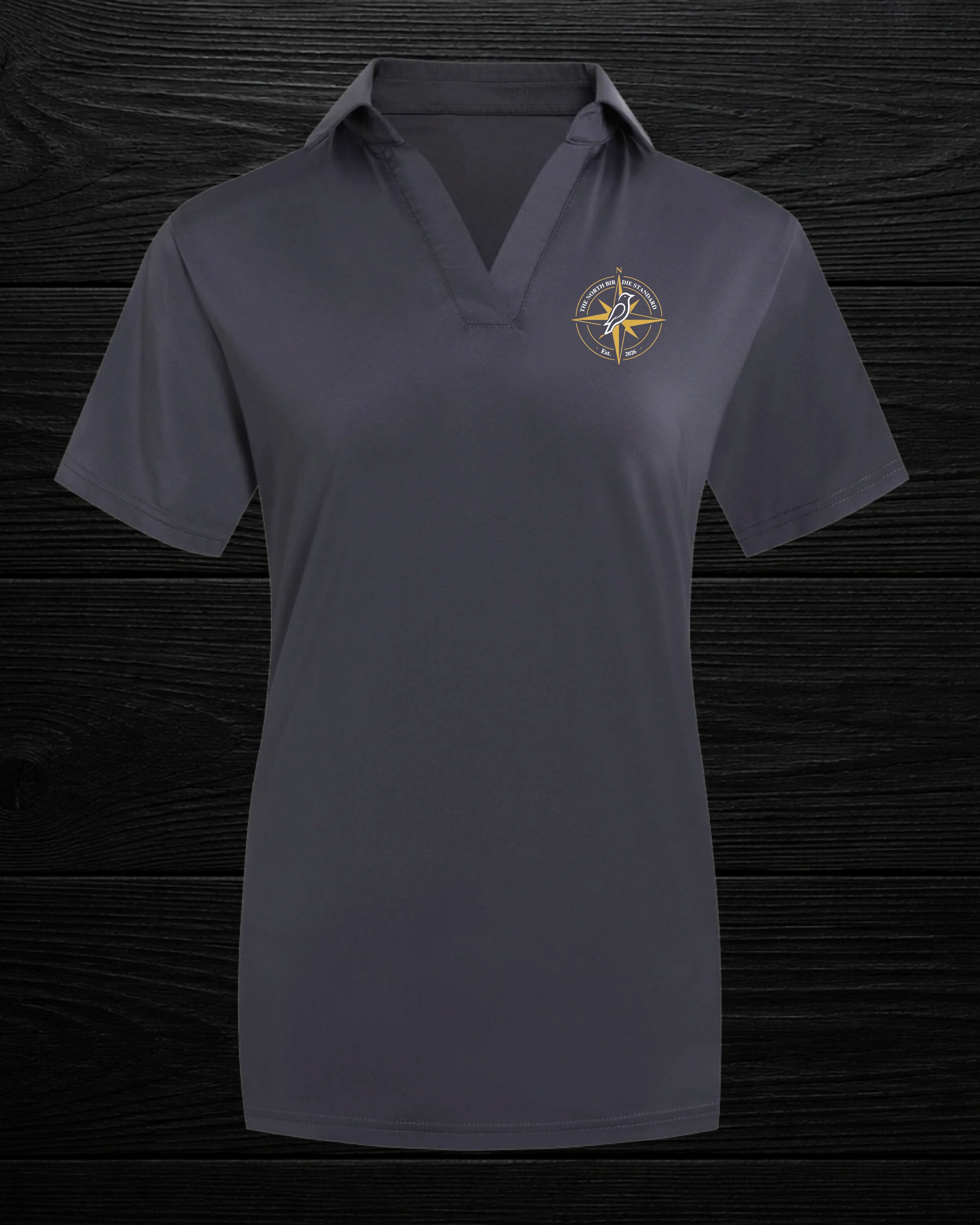 Womens V-Neck Polo