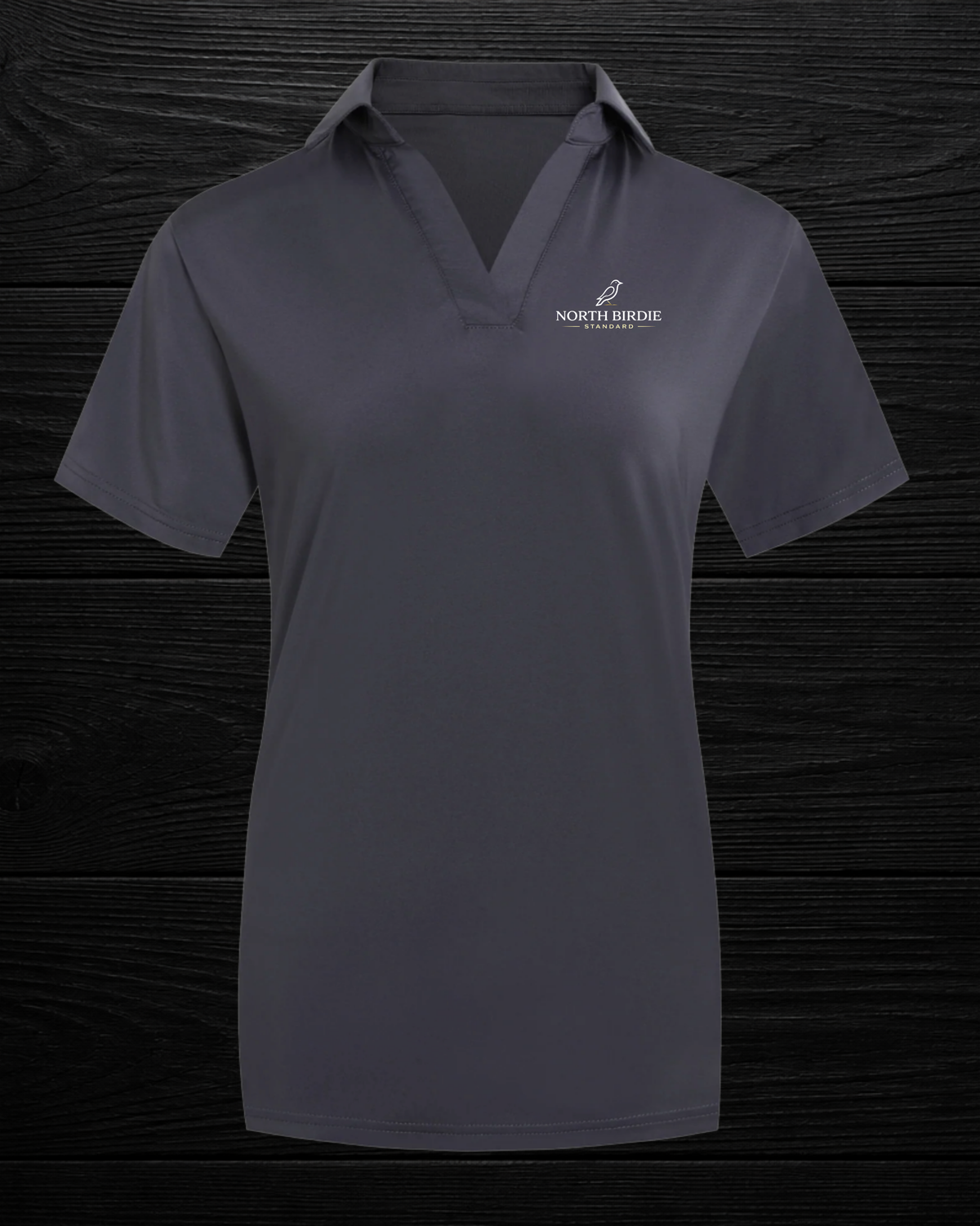 Womens V-Neck Polo