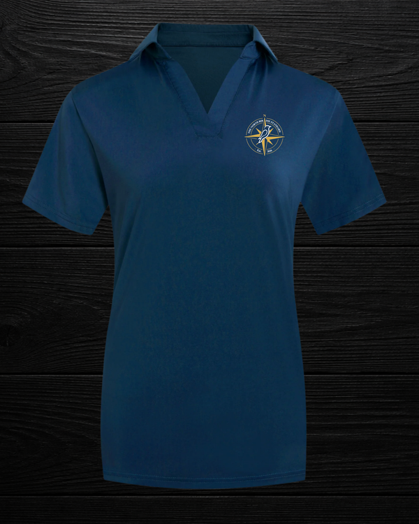 Womens V-Neck Polo