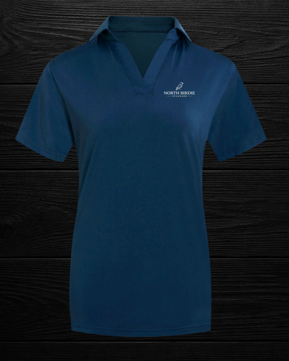 Womens V-Neck Polo